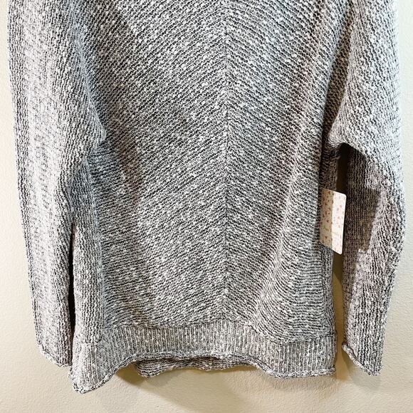 NWT Free People Women's Bright Lights Oversize Sweater Obsidian Glass Size XS - Picture 5 of 10